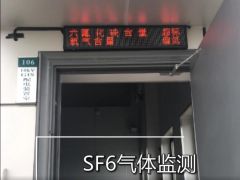 世纪新能源网场35kV高压配电室SF6气体泄漏智能环境监控系统