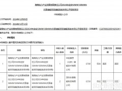 0.678元/Wh！南方电网海南定安50MW/100MWh共享储能项目储能系统专项招标中标候选人公示