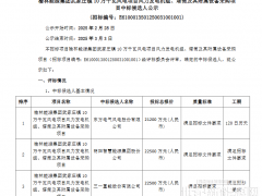 30万千瓦世纪新能源网项目中标公示